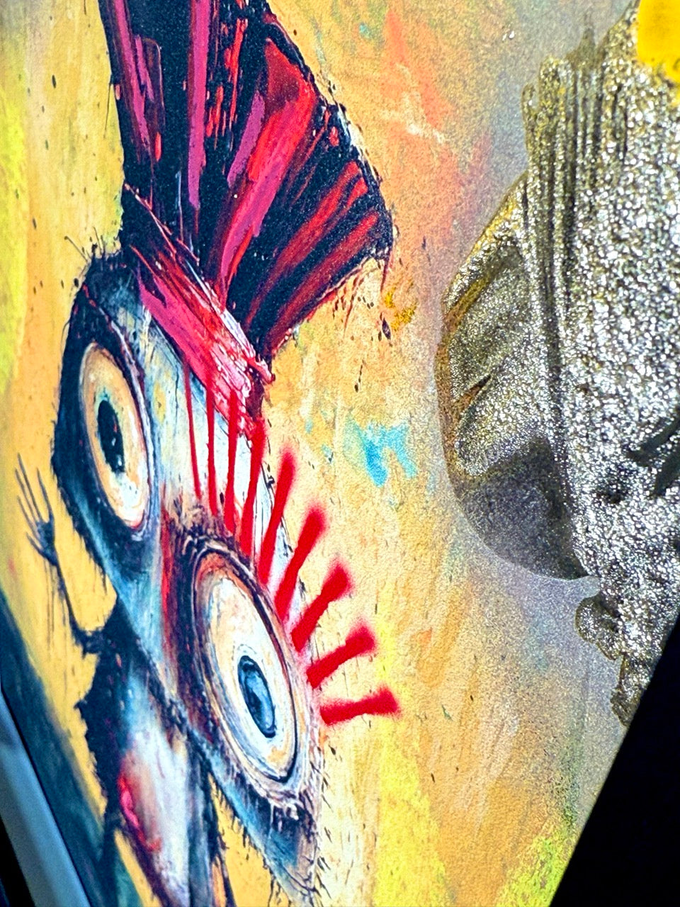 "Röstli" - Feiertag Fratze Unikat + Gratis Rahmen