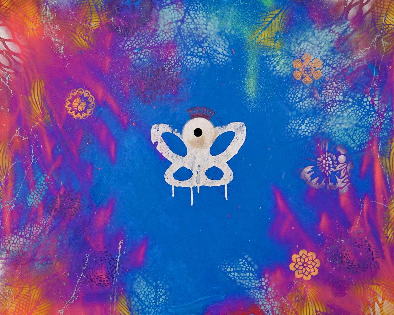 "Toxic Paradise" Fine Art Print mit Nova